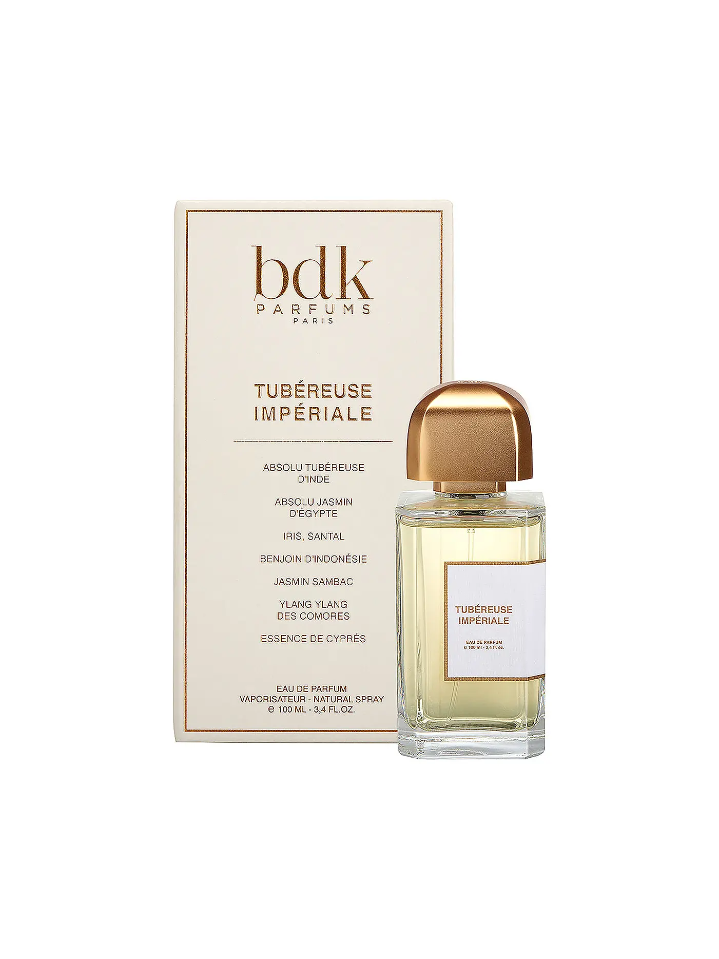 BDK | Tubéreuse Impériale Eau de Parfum Natural Spray 100ml | 